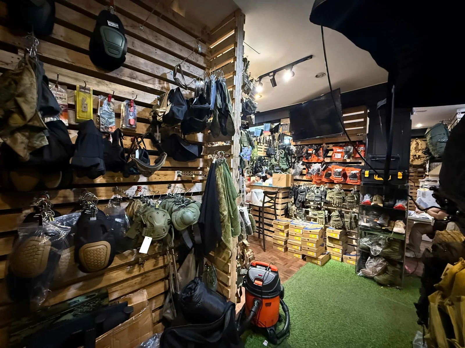 Tactical gear inventory available for procurement and wholesale support